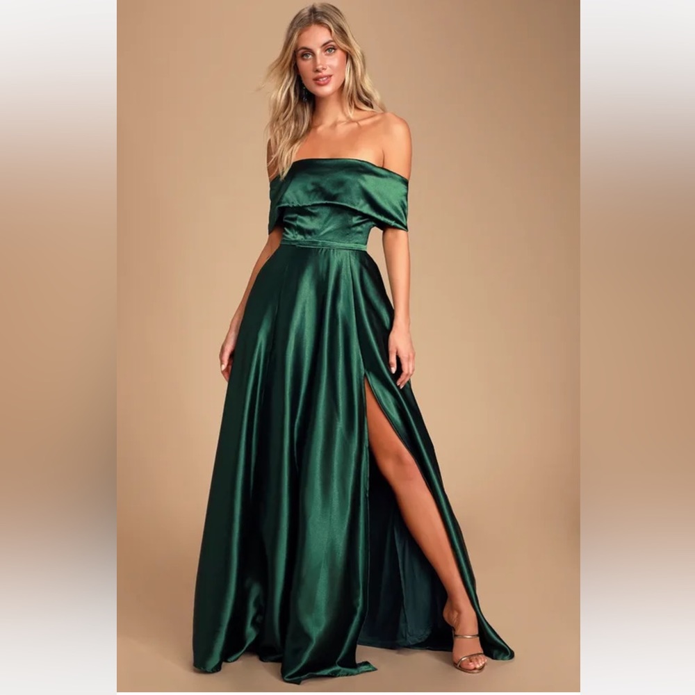 Green Lulus Maxi Dress